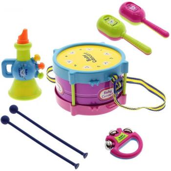Juego de instrumentos musicales para niños