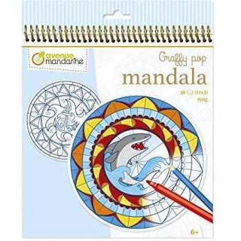Avenue Mandarine Malbuch Graffy Pop Mandala Boy