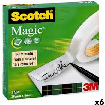 Fita Adesiva Scotch Magic 25mm x 66m