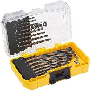 Dewalt black & gold set di 23 punte hss per metallo