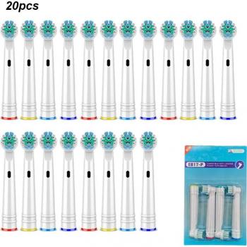 Têtes de brosse de rechange pour brosse à dents Oral B Sensitive 16/20 pcs