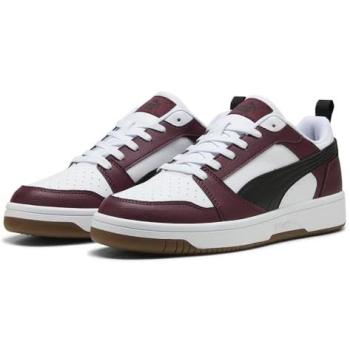 Baskets Puma Rebound V6 Low Homme Blanc/Rouge