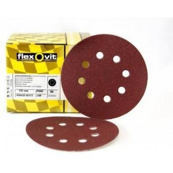 Disco Abrasivo Velcro ABRALIT 8 AG 125 mm