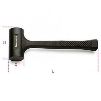 Beta utensili Mazzetta in Gomma Antirimbalzo Beta 320mm x 50mm