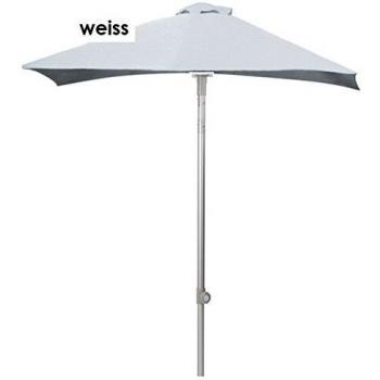 Jan Kurtz Elba Sonnenschirm weiß Aluminium 200 cm