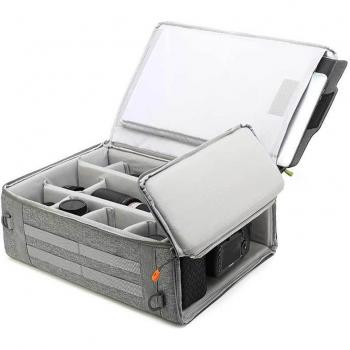 Kamera‑Rucksack SLR 24 – Trolley‑Koffer, innere Kompressionsschutz‑Tasche, doppelt geöffnet für 1DX D5 D6 800 600 Objektiv
