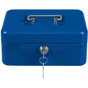 Coffret de rangement AMIG 2153 150 x 110 x 70 mm Acier Bleu