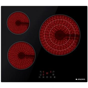 Aspes AV3600 hobs Negro Integrado 59 cm Cerámico 3 zona(s)