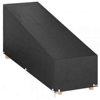 Housse de chaise longue en polyéthylène 12 œillets 205x75x40/70 cm