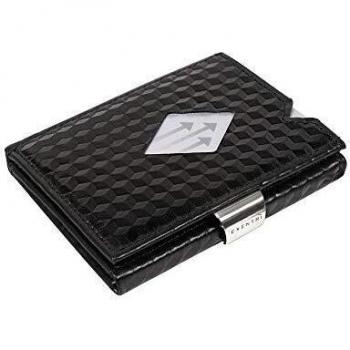 Exentri Unisex Brieftasche Schwarz