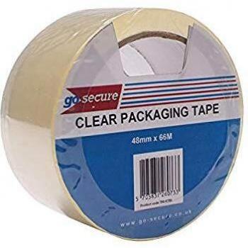 Gosecure Packaging Tape Clr 50mmx66m Pk6 PB02297