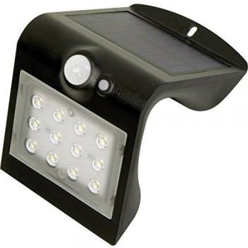 Megatron Outdoor Solar Lamp 1,5 W Sensor Movimento White-Neutral MT70001 Wave Nera