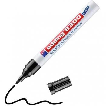 Edding 8300 marcador permanente industrial negro