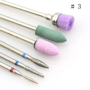 Set Manucure Ultra‑Diamant 9 Fraises + Accessoires Cuticules