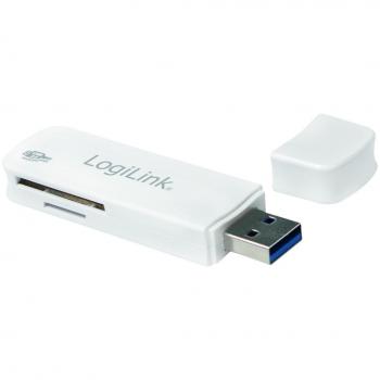 LogiLink CR0034A – Lecteur de Carte Mémoire USB 3.2 Gen 1 (USB 3.1 Gen 1) – Blanc