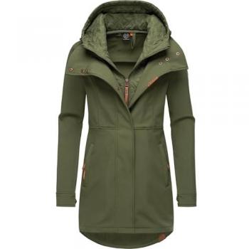 Blazer Ragwear Ybela Verde in Stile Funzionale
