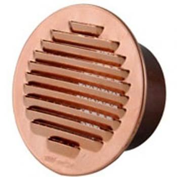 Griglia Aerazione Rame Tonda Ø 12 cm