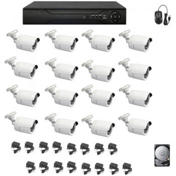 Protección360 16Cámaras AHD 5MP DVR