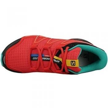 Salomon Speedcross Vario W, Zapatillas de Trail Running para Mujer, Poppy Red