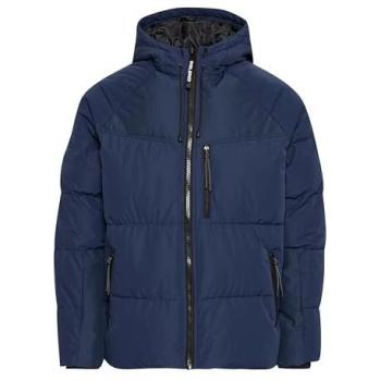 Marineblau Herren‑Steppjacke BHMKARS – Größe XXL, 100 % Polyester