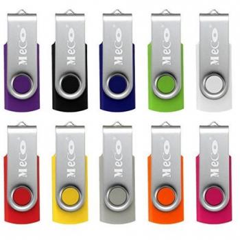 USB Candy Bundle 10× – Mémoire Flash 2.0, Récupérable