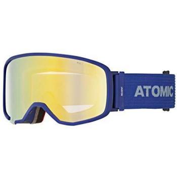 Atomic Revent S FDL Stereo Unisex Skibrille – Schwaches Licht, Small, Live‑Fit, Doppelscheibe, Violett-Pink-Gelb, AN5105606