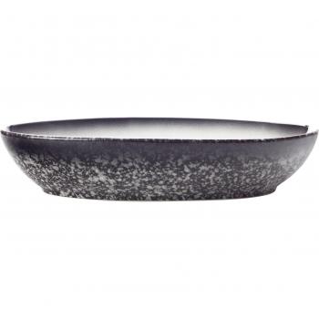 Maxwell & Williams Schale Oval Caviar Granite 25 x 17 cm
