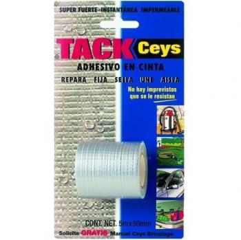 CINTA AMERICANA ADHESIVA MULTIUSOS SUPER RESISTENTE PLATA CEYS