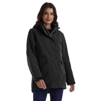 KILLTEC Damenjacke, Größe 42, schwarz, mit Kapuze
