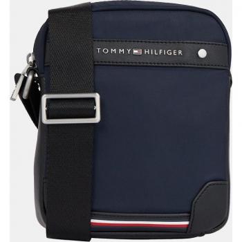 Blue Shoulder Bag for Men, Tommy Hilfiger, Blue Polyester, ONE SIZE