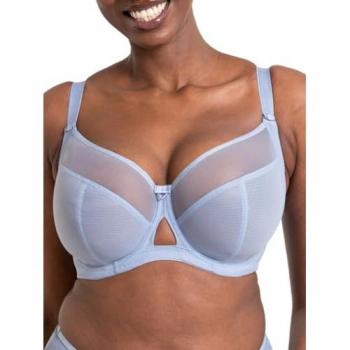 Periwinkle Victory Wire‑Support Balcony Bra
