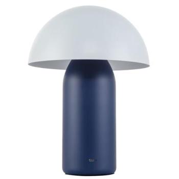 Azure‑Night Mushroom Lamp – 14 Rechargeable, Dual‑Tone, Touch Switch