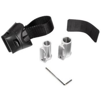 Porta lucchetto Kriptonite: Flexframe-U con cinghia morbida
