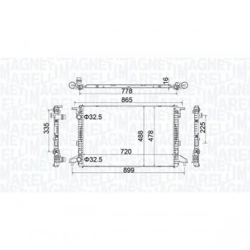 Magneti-Marelli BM2019 Heat Exchanger