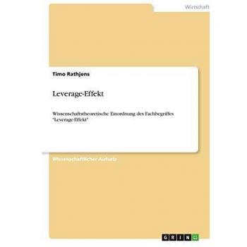 Leverage-Effekt: Wissenschaftstheoretische Einordnung des Fachbegriffes Leverage-Effekt