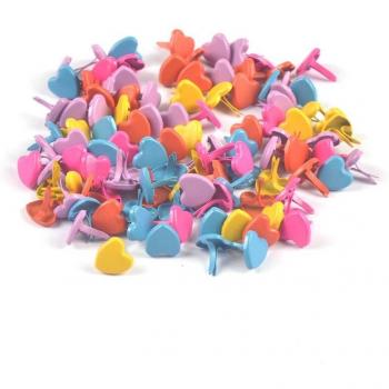 Tachuelas DIY Corazón Pastel 100 unidades