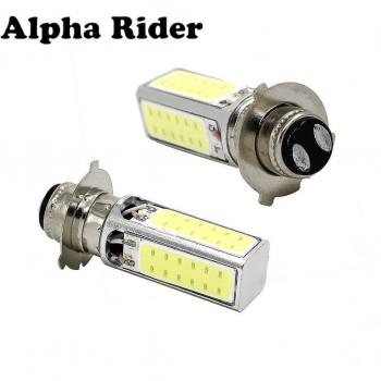 2PCS 12V 8W COB LED H6 Headlight Bulb 6000K for Honda ATC200