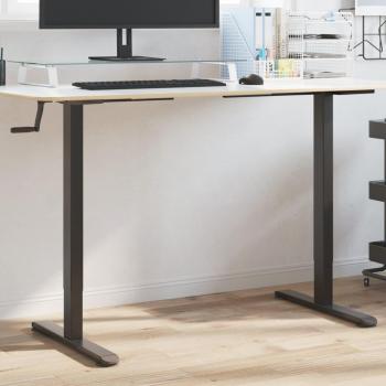 VidaXL Gestell für Sitz-Steh-Schreibtische (94-135)x60x(70-114) cm