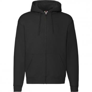 Zip Through Hooded Sweatshirt Hoodie