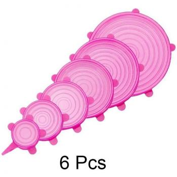 12 Pcs Stretchable Silicone Bowl Covers
