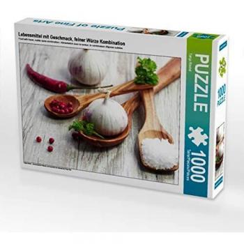 CALVENDO Puzzle Lebensmittel mit Geschmack, feiner Würze Kombination von Tanja Riedel