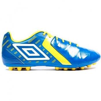 Medusa II Pro AG Football Boots in Electric Blue/White/Blazing Yellow – Unisex UK 9.5