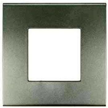 PLACCA CONFORT 2M TECNOPOLIMERO SILVER COMPATIBILE VIMAR ARKE