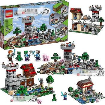 Minecraft 2022 Construcción Casa Doble Elefante 612pcs Alta Calidad