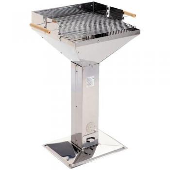 Stainless Steel Grilling Platform – Square Base