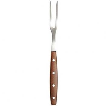 Fiskars Fourchette en Bois et Acier Inoxydable