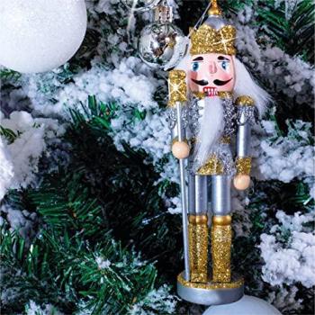 Gold Nutcracker Tree Ornament