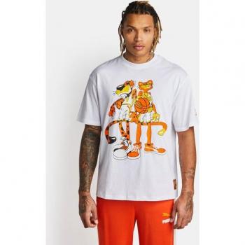 Puma Scoot X Cheetos T-Shirt für Herren Weiß M
