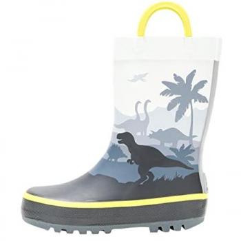 Kamik Kinder Gummistiefel DINO grau unisex Größe 32