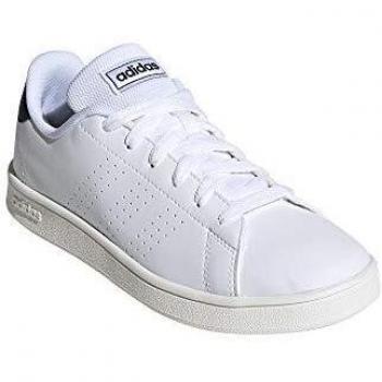 Adidas Kids Advantage Unisex Shoes Size UK 5.5/ EU 38 ⅔, Colors White & Pink